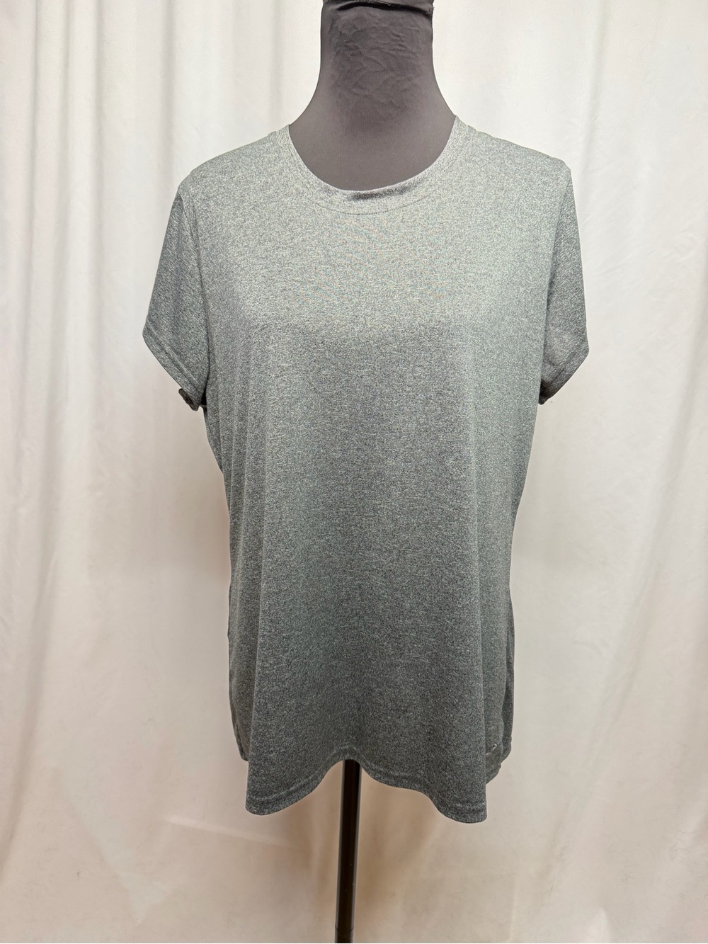 Champion XXL Gray Heather Performance Athletic T-Shirt Moisture Wicking Active - Picture 5 of 7